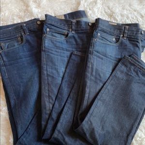 Set of 3 men’s J.Crew jeans style 770 (W32, L30)